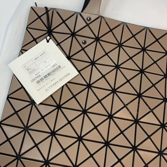 NWT Bao bao Issey Miyake Prism Tote brown - Picture 8 of 11